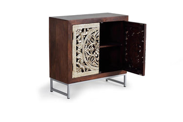 CREDENZA  IN LEGNO DI MANGO INTAGLIATO 1264
