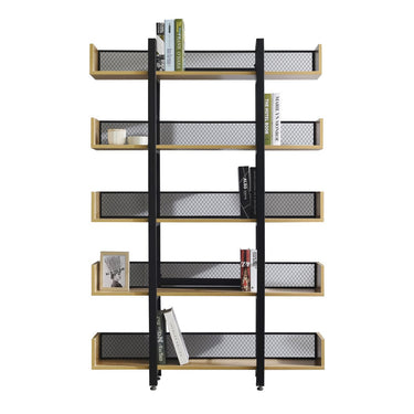 Libreria industrial 5 ripiiani modulo doppio