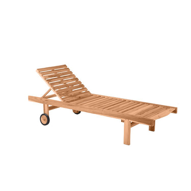 Lettino da giardino in teak minimo 4 pz