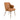 Sedia in similipelle marrone