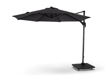 Ombrellone di lusso Dallas con asta libera, 300x300 mm, in alluminio