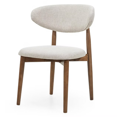 Sedia da pranzo beige/marrone MIRALI