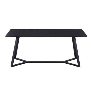Tavolo nero 180x90 cm Eclipse