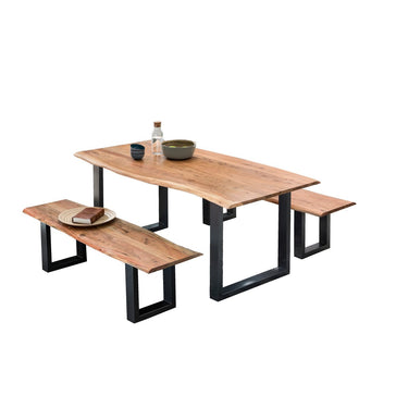 Set tavolo da pranzo con due panche acquisto