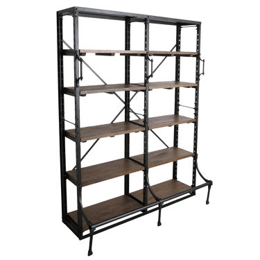 Industrial bookcase