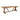Tavolo da giardino Volos - Tavolo da giardino, teak, naturale, 100x240x75 cm