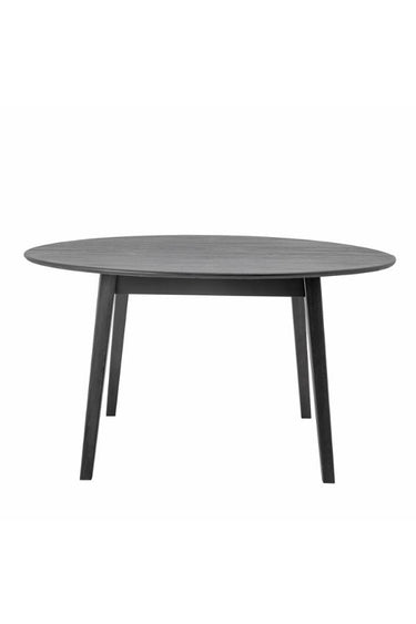 Tavolo da pranzo Peron, nero, FSC® 100 %, rovere