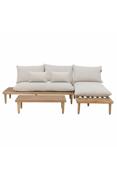 Set lounge Cesano, Natura, FSC ® 100%, Acacia